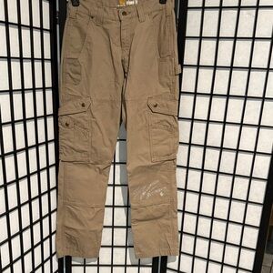 Carhartt Women’s Khaki Cargo Rhinestone Pants